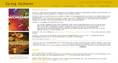 Desktop Screenshot of gregscheer.com